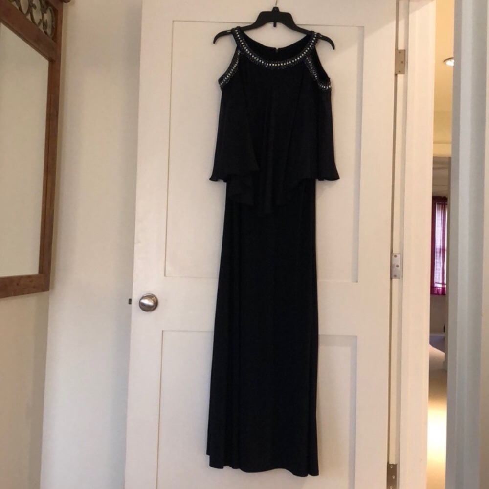 Dark blue dress